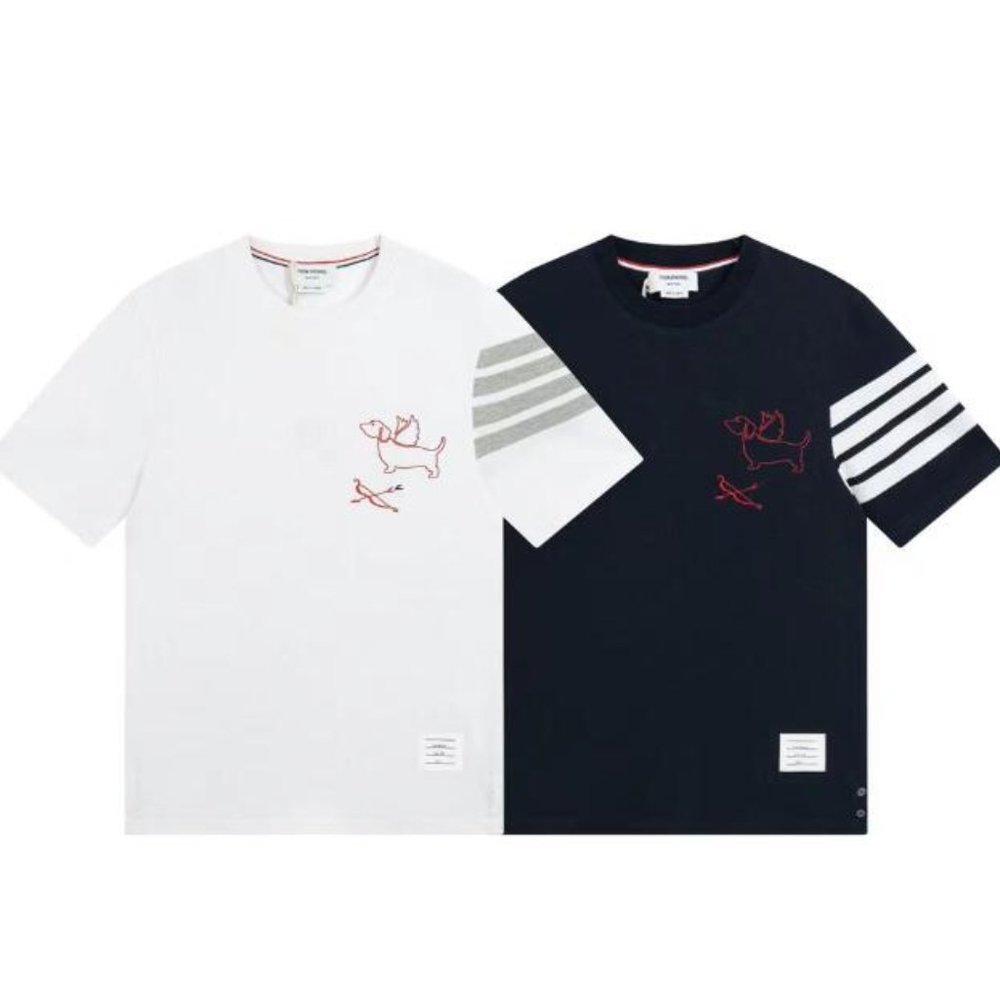 Thom browne chic black Tee